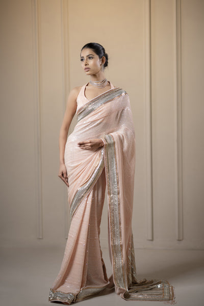 The 'averie' hand embroidered saree