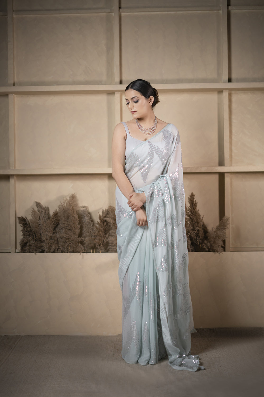 The 'Sophia' embroidery saree