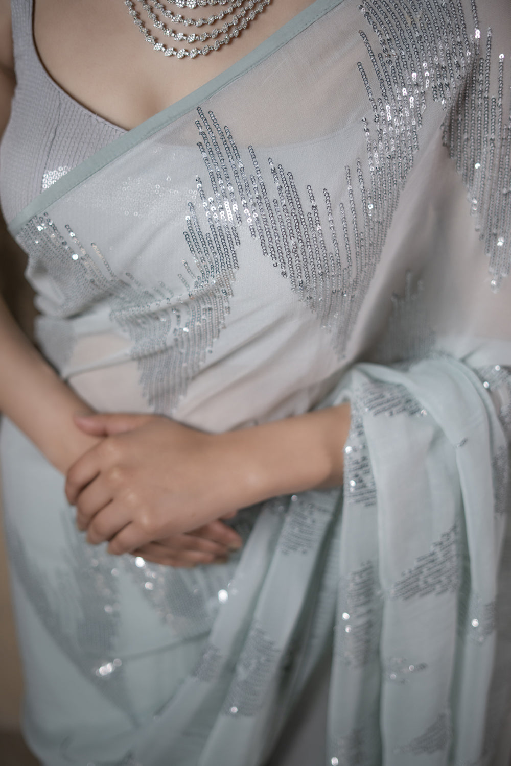 The 'Sophia' embroidery saree